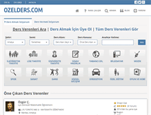 Tablet Screenshot of antalya.ozelders.com