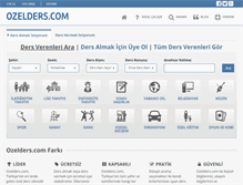 Tablet Screenshot of kayseri.ozelders.com