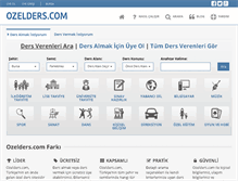 Tablet Screenshot of bursa.ozelders.com